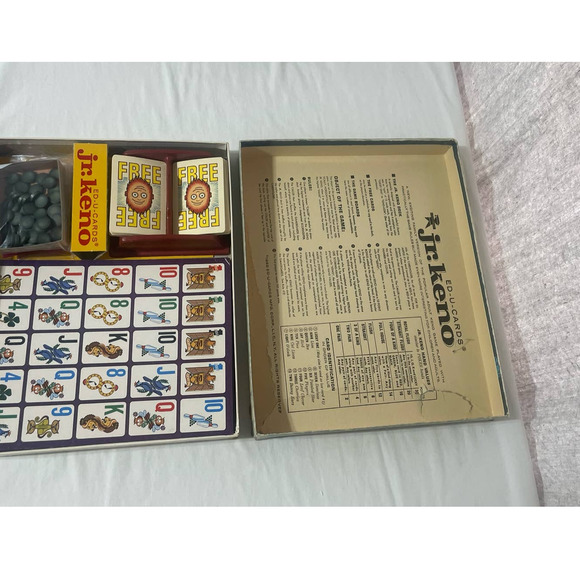 Vintage Jr. Keno Game - Picture 2 of 16